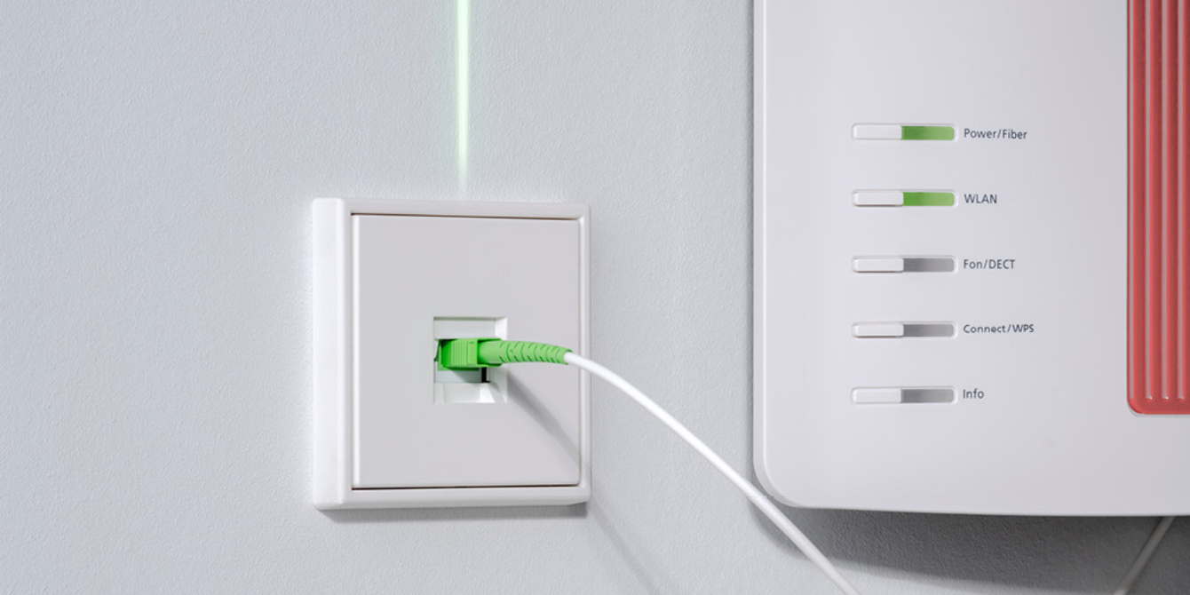 Die neuen Glasfaser-Anschlussdosen bei Sabani Elektrotechnik GmbH in Waiblingen